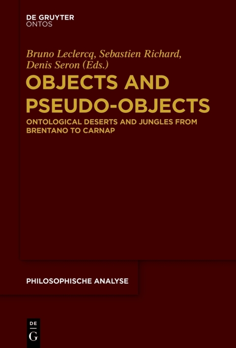 Cover image for book Objects and Pseudo-Objects