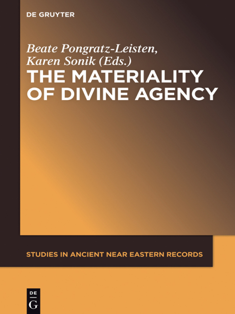 Cover image for book The Materiality of Divine Agency