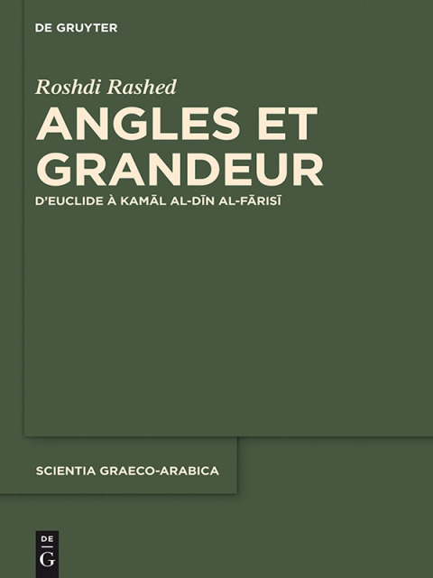 Cover image for book Angles et Grandeur