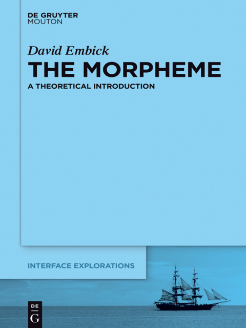 Cover image for book The Morpheme