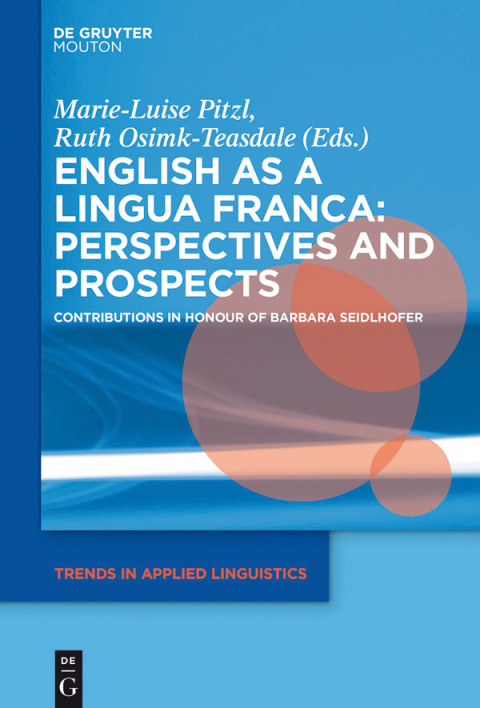 Cover image for book English as a Lingua Franca: Perspectives and Prospects