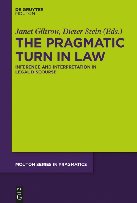 Cover image for book The Pragmatic Turn in Law