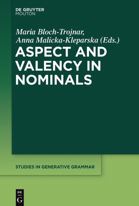 Cover image for book Aspect and Valency in Nominals