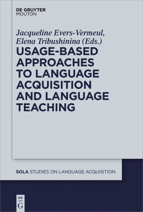 Cover image for book Usage-Based Approaches to Language Acquisition and Language Teaching