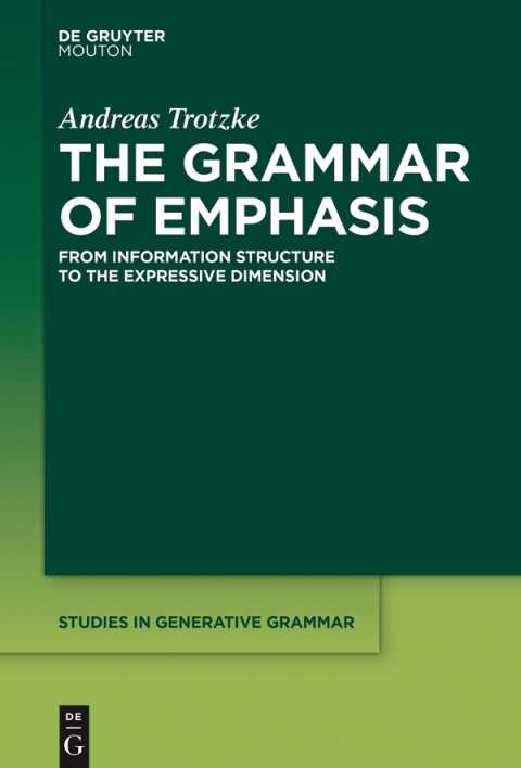 Cover image for book The Grammar of Emphasis