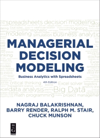 Managerial Decision Modeling
