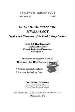 Ultrahigh Pressure Mineralogy