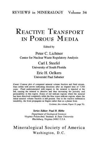 Reactive Transport in Porous Media