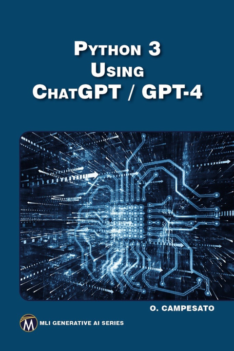 Cover image for book Python 3 using ChatGPT/GPT-4