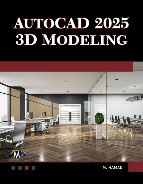 Cover image for book AutoCAD 2025 3D Modeling