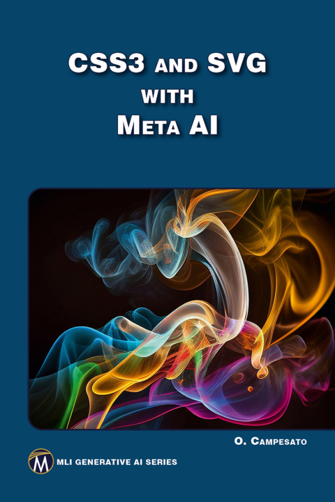 Cover image for book CSS3 and SVG with Meta AI