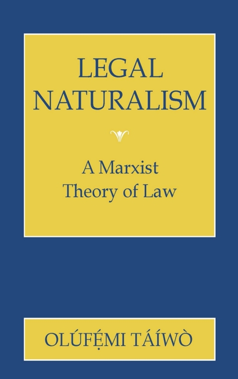 Cover image for book Legal Naturalism