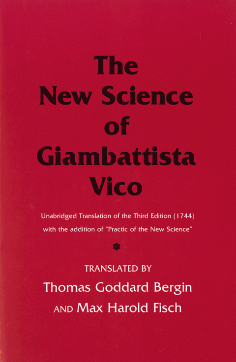 Cover image for book The New Science of Giambattista Vico