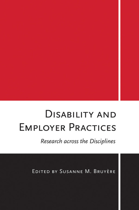 Cover image for book Disability and Employer Practices