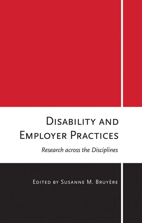 Cover image for book Disability and Employer Practices
