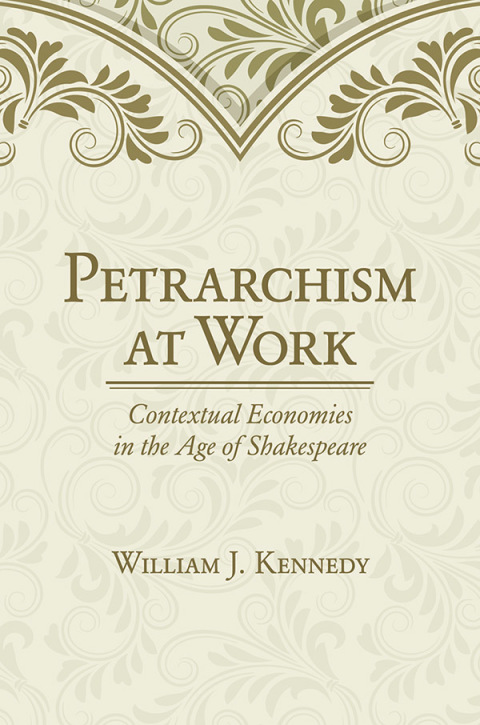 Cover image for book Petrarchism at Work