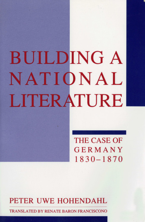Cover image for book Building a National Literature