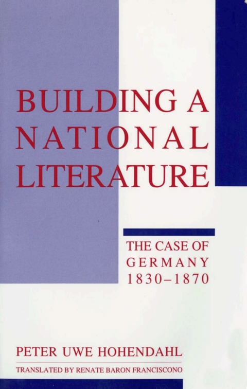 Cover image for book Building a National Literature