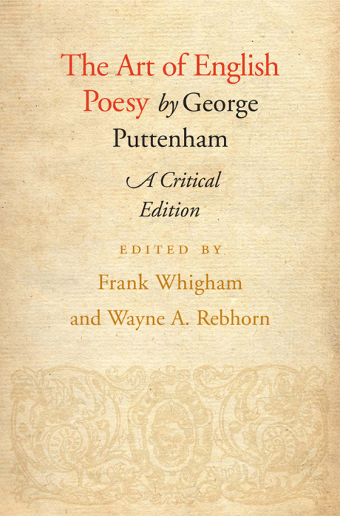 Cover image for book The Art of English Poesy