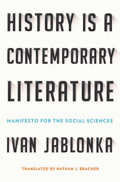 Cover image for book History Is a Contemporary Literature