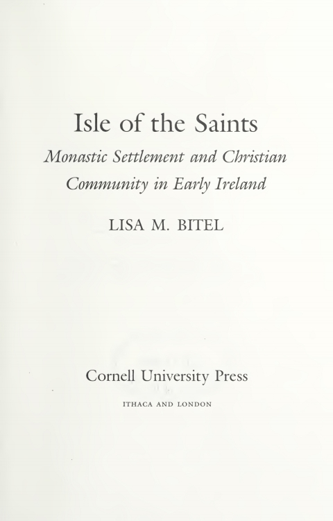 Cover image for book Isle of the Saints