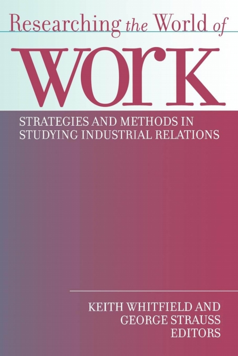 Cover image for book Researching the World of Work