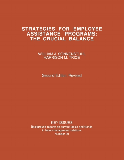 Cover image for book Strategies for Employee Assistance Programs