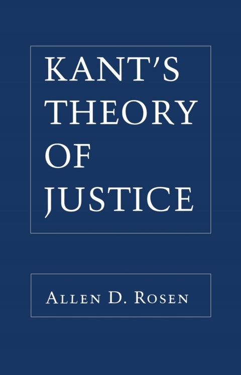Cover image for book Kant's Theory of Justice