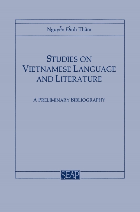 Cover image for book Studies on Vietnamese Language and Literature