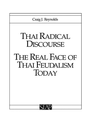 Thai Radical Discourse