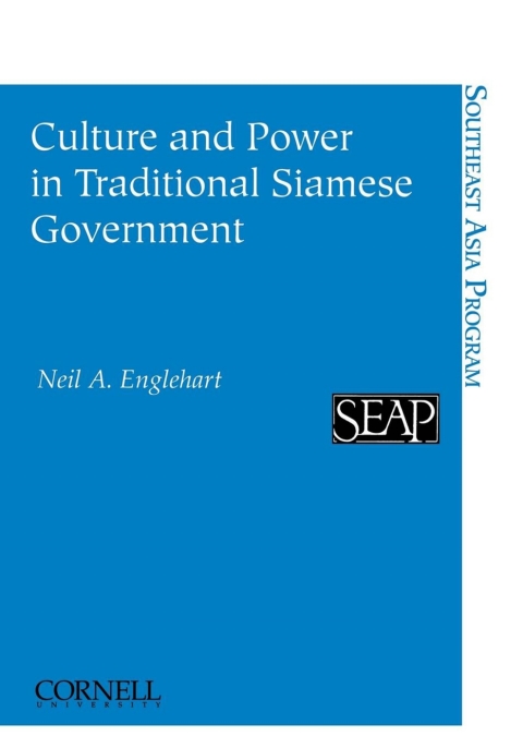 Cover image for book Culture and Power in Traditional Siamese Government