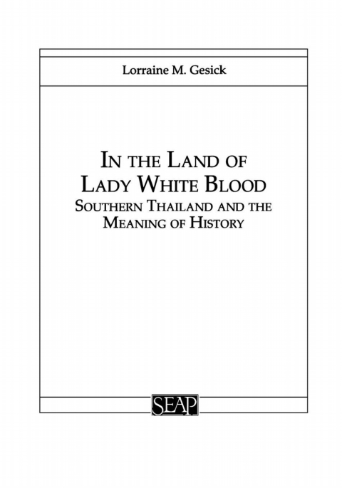 Cover image for book In the Land of Lady White Blood