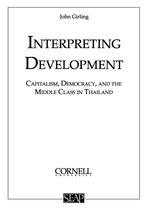 Cover image for book Interpreting Development