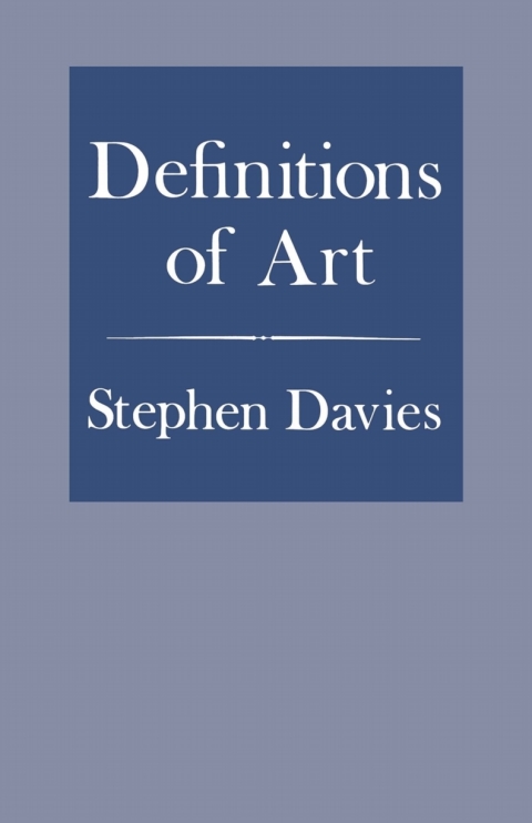 Cover image for book Definitions of Art
