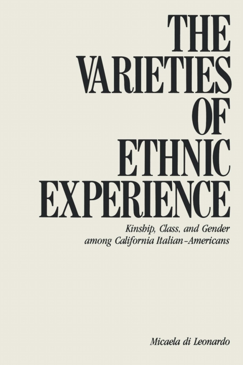 Cover image for book The Varieties of Ethnic Experience