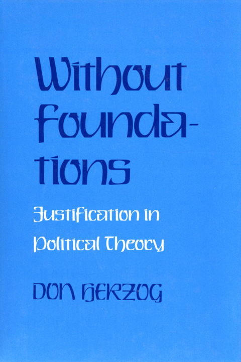 Cover image for book Without Foundations