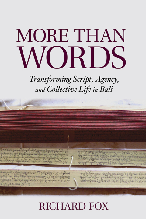 Cover image for book More Than Words