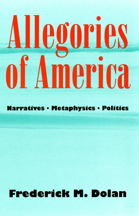 Cover image for book Allegories of America