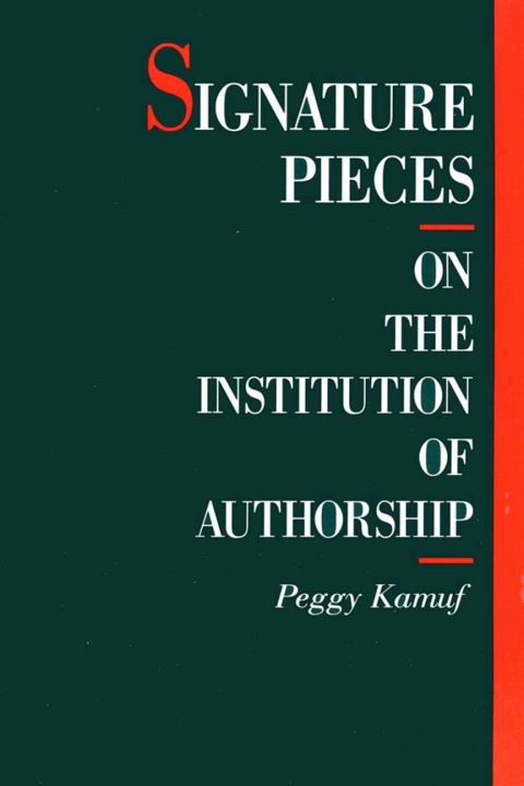 Cover image for book Signature Pieces