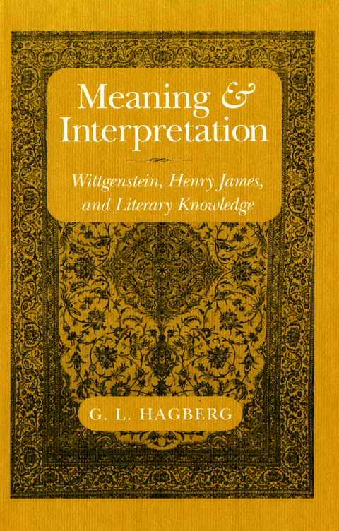Cover image for book Meaning and Interpretation