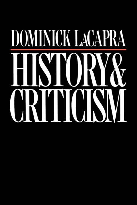 Cover image for book History and Criticism