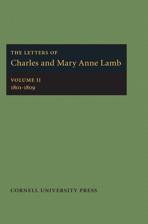 Cover image for book The Letters of Charles and Mary Anne Lamb