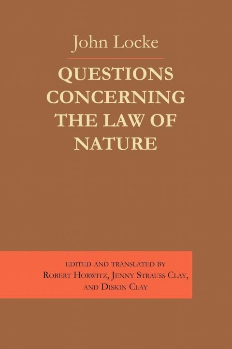 Cover image for book Questions Concerning the Law of Nature