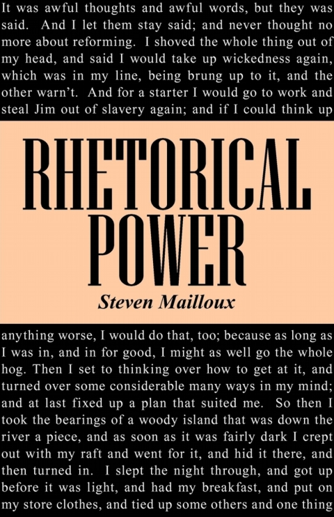 Cover image for book Rhetorical Power