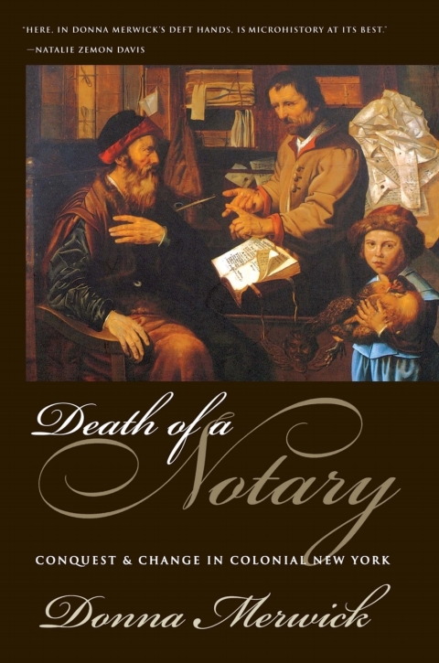 Cover image for book Death of a Notary