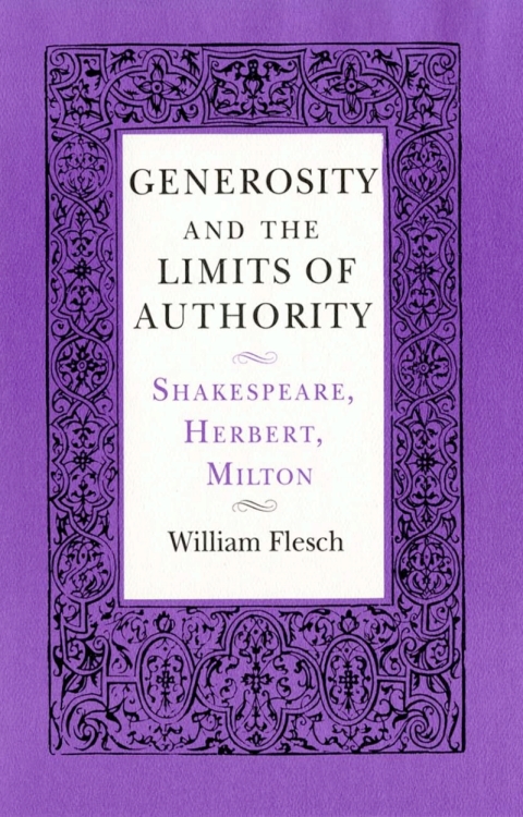 Cover image for book Generosity and the Limits of Authority