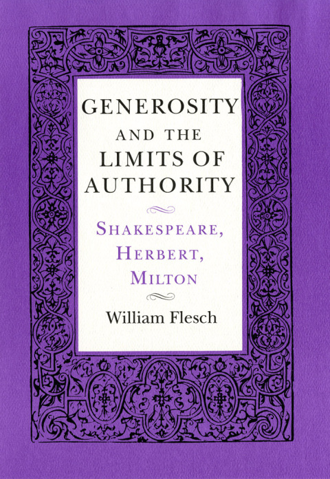 Cover image for book Generosity and the Limits of Authority