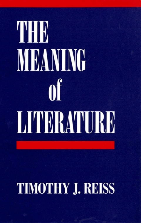 Cover image for book The Meaning of Literature