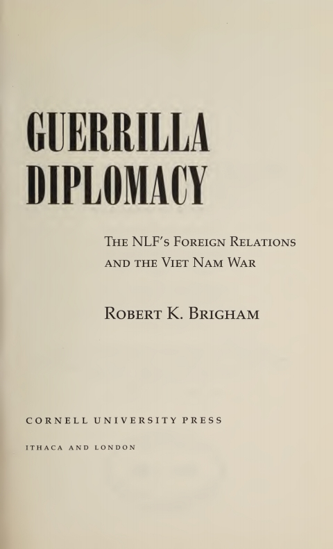 Cover image for book Guerrilla Diplomacy