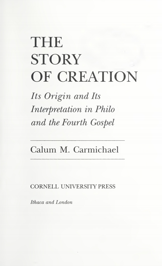 The Story of Creation